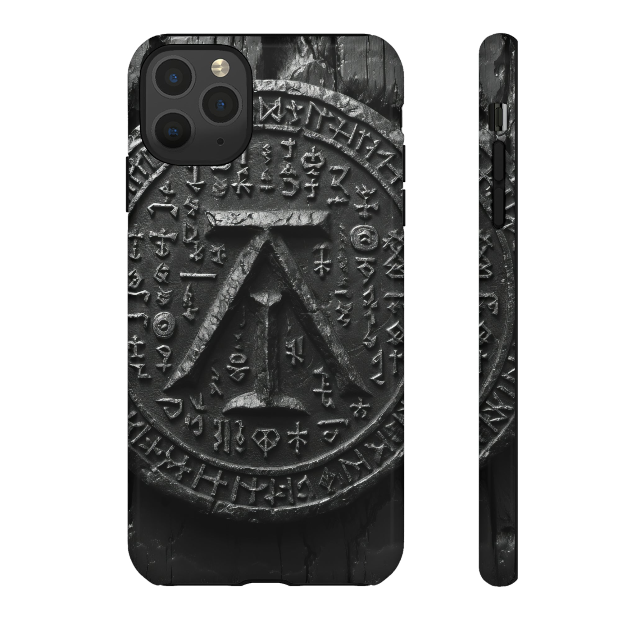 Norse Myth Runes Emblem - Protective Phone Case