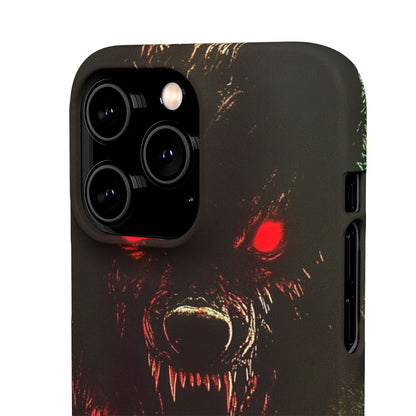 Bloodmoon Wolf's Lament iPhone 14 - Slim Phone Case