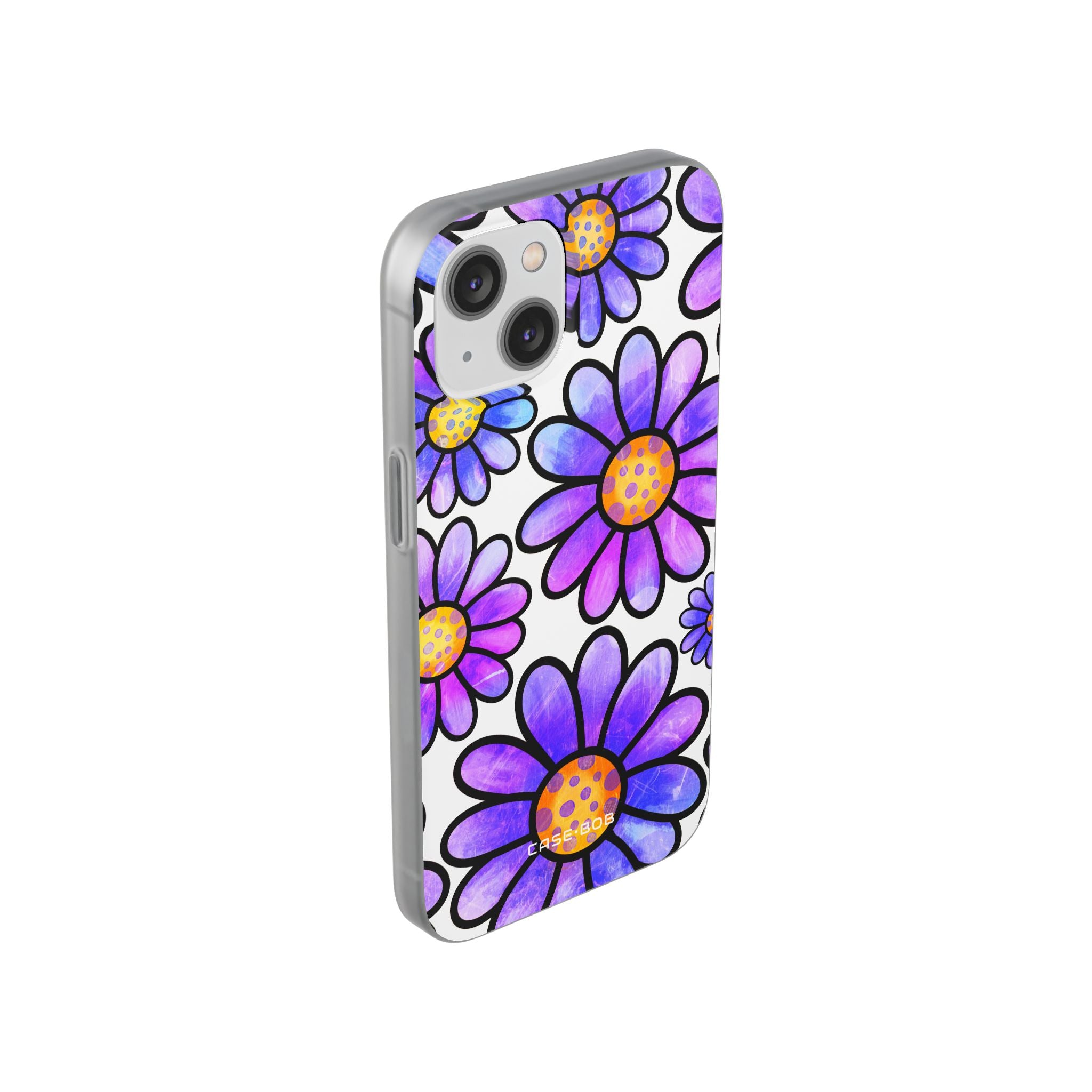 Polka Dot Blooms iPhone 14 Case - Soft