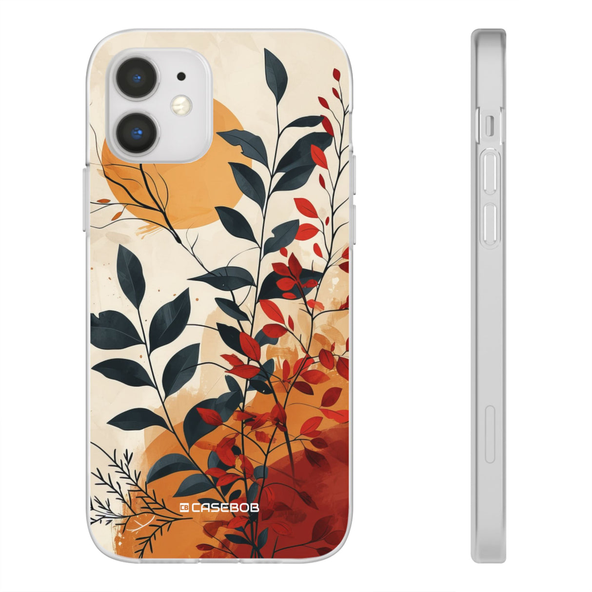 Botanical Serenity | Flexible Handyhülle für iPhone