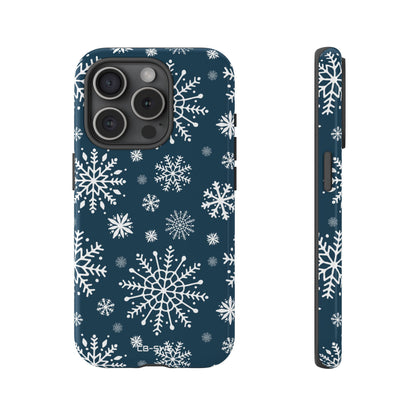 Snowflakes Dance Gracefully - iPhone Case