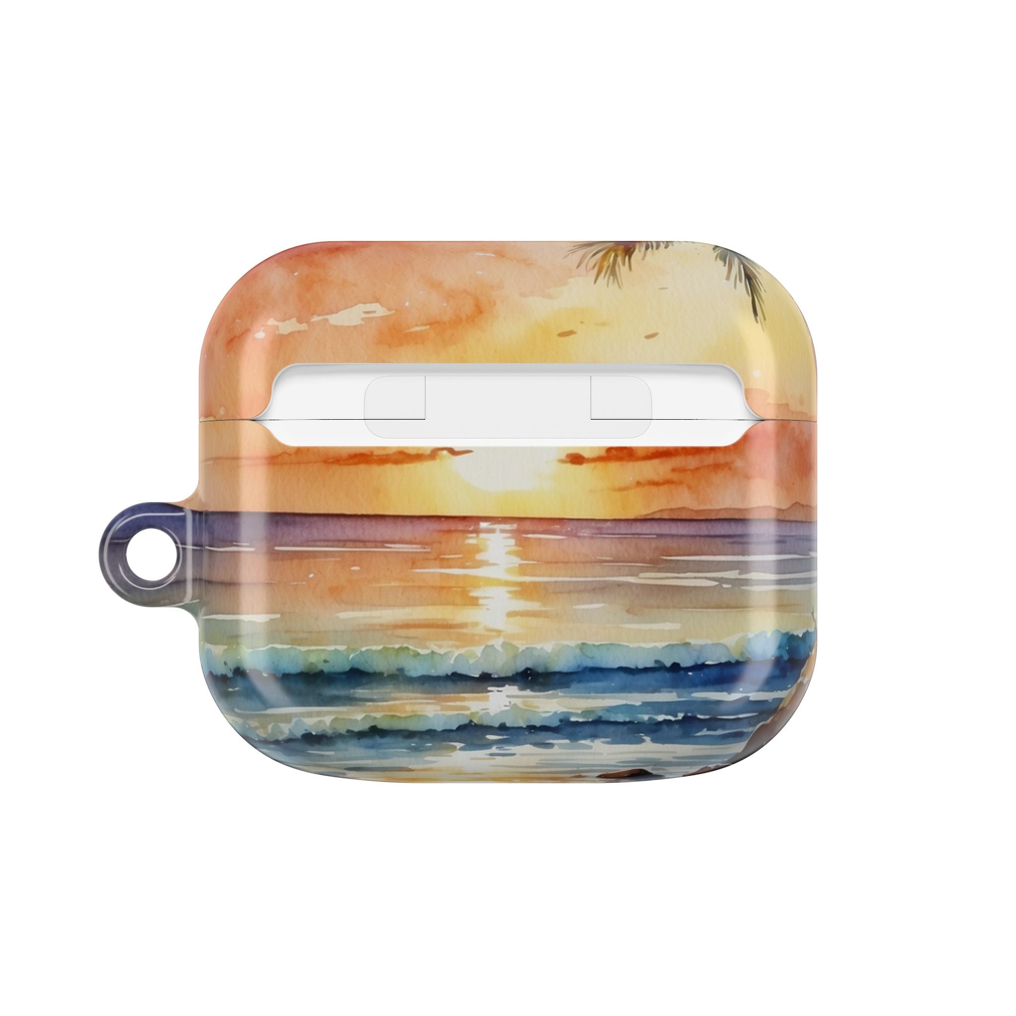 Golden Palm Sunset - AirPods Case