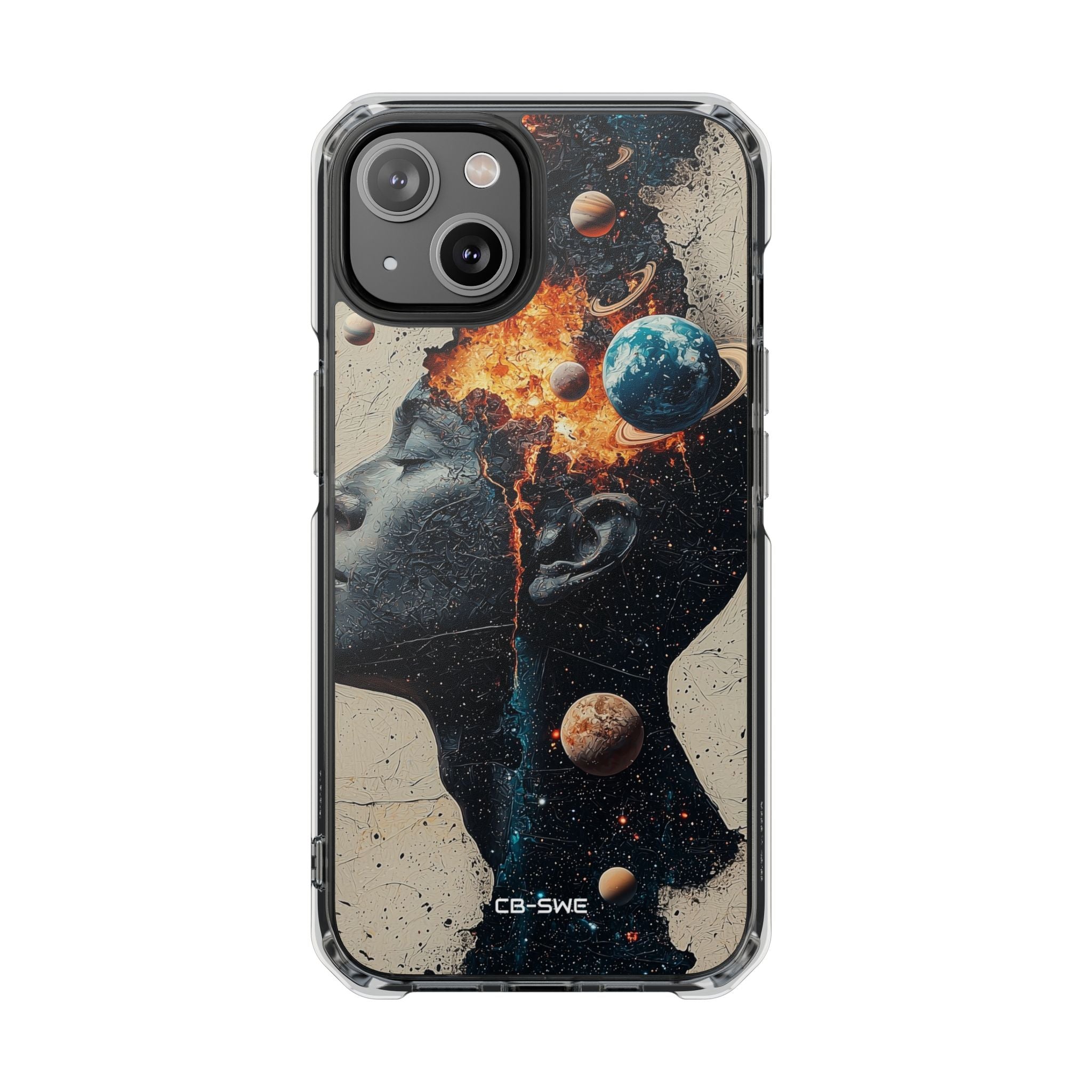 Cosmic Mind Erupts iPhone Case - Impact