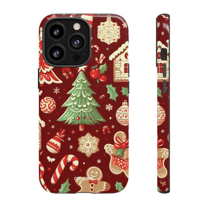 Gingerbread Joy Awaits - iPhone Case