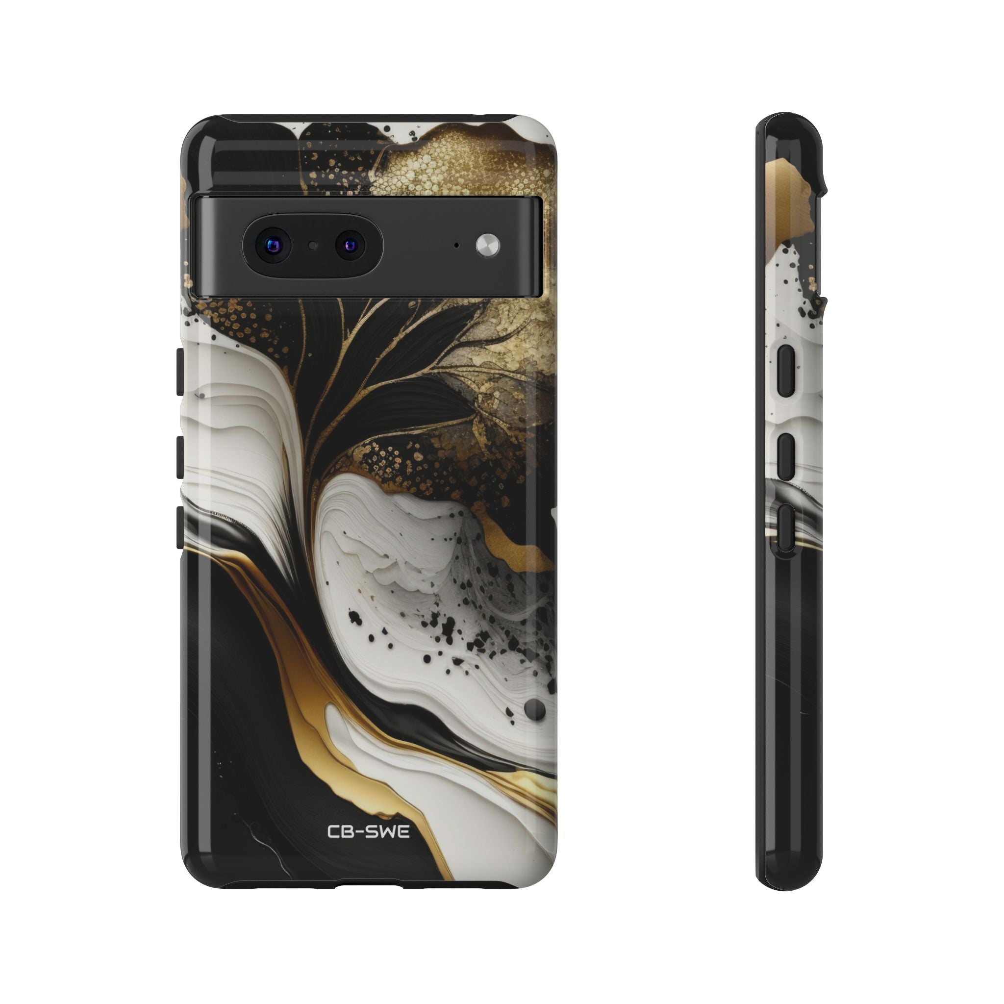 Gold Swirl Elegance - Google Pixel Case