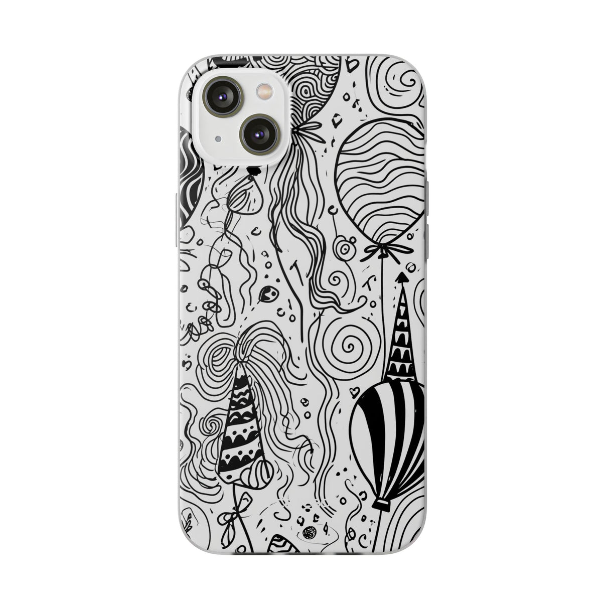 Whimsical Festivity | Flexible Phone Case for iPhone