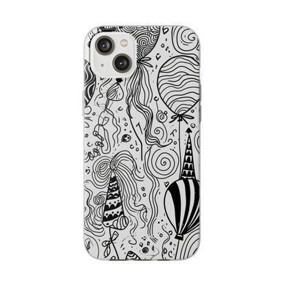 Whimsical Festivity | Flexible Phone Case for iPhone