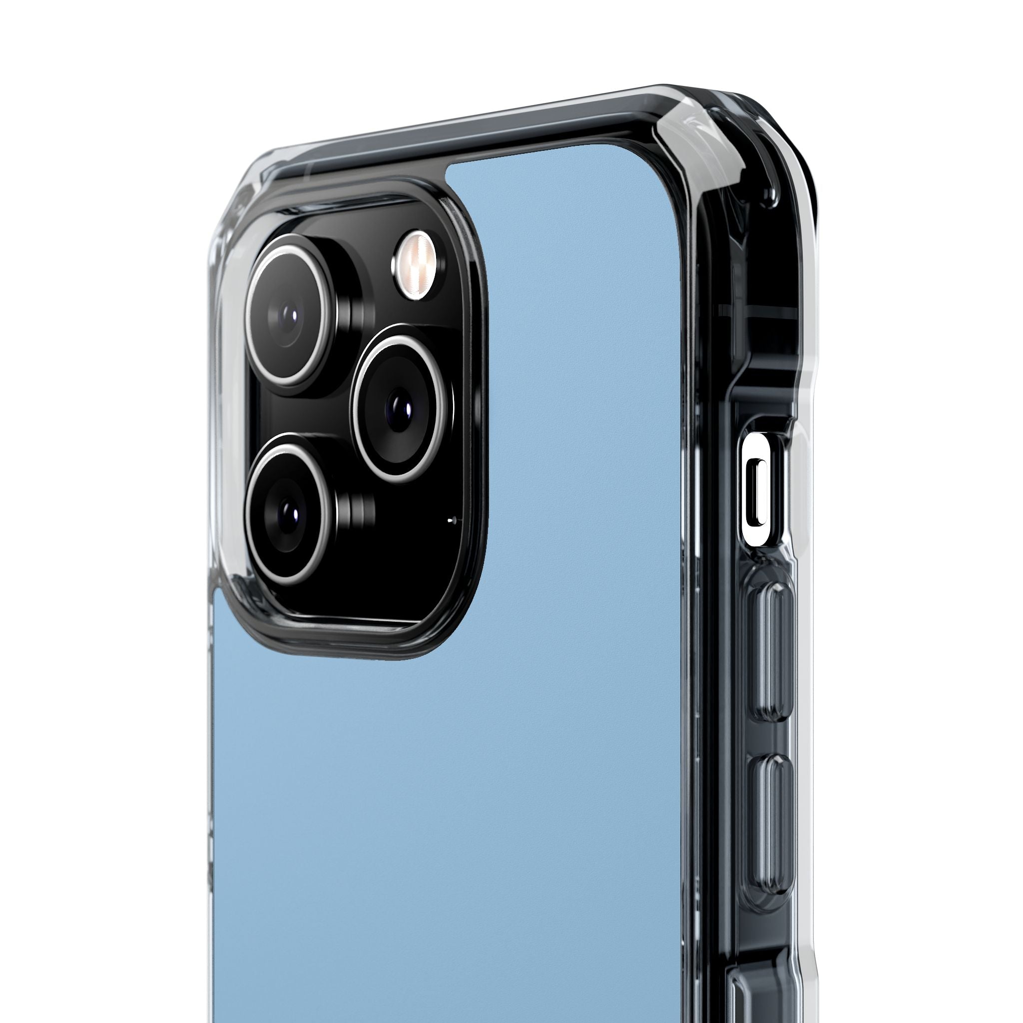 Pale Cerulean - Clear Impact Case for iPhone