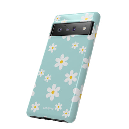 Daisies On Blue - Google Pixel Case