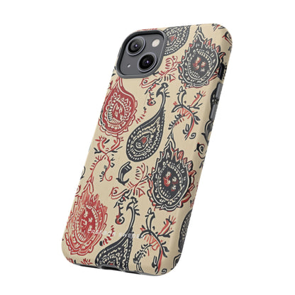 Vintage Paisley Elegance iPhone 14 - Tough Phone Case