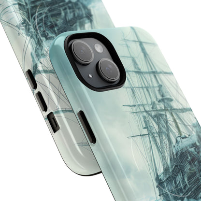 Icebound Ship iPhone 15 Plus Case - Tough+