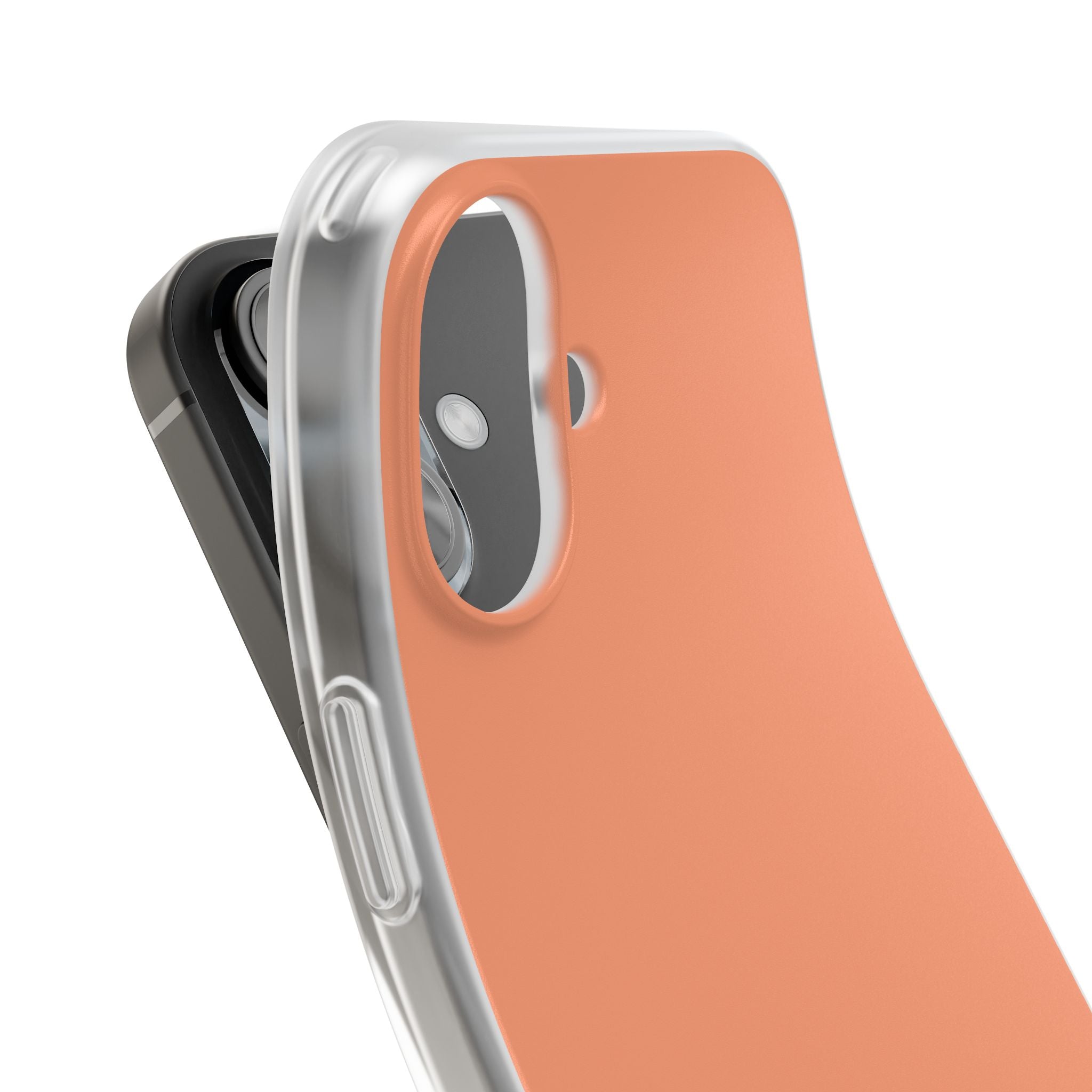 Light Salmon iPhone 16 - Flexi Phone Case