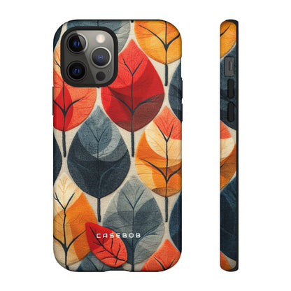 Scandinavian Leafy Serenity - Protective Phone Case