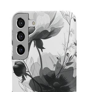 Botanische Eleganz | Schlanke Handyhülle für Samsung