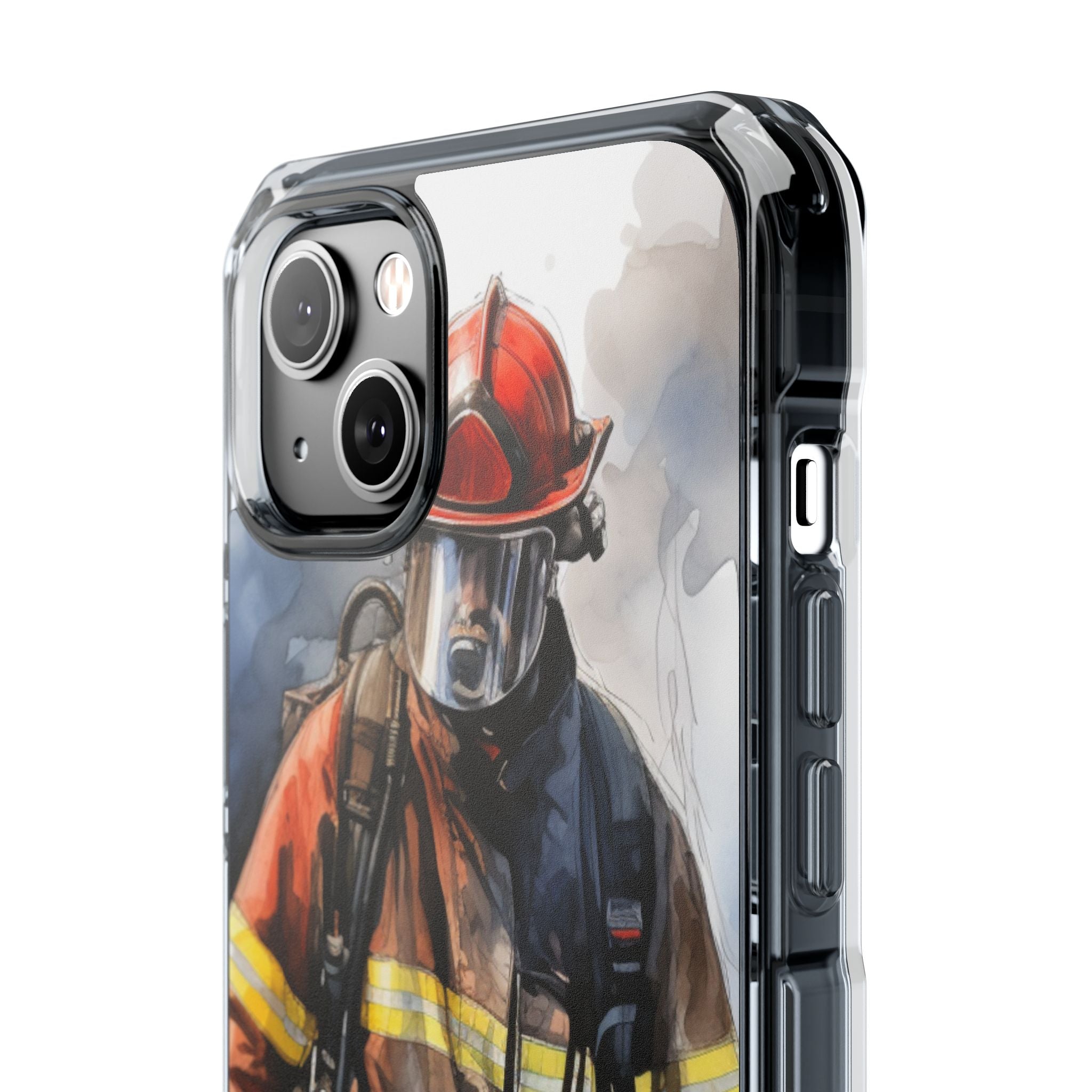 Firefighter In Motion iPhone Case - Impact