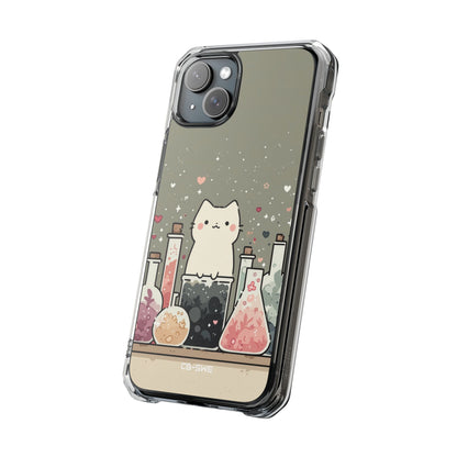 Cat Explores Potions iPhone Case - Impact