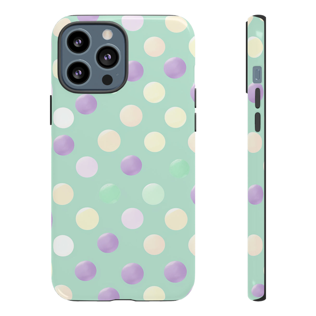 Pastel Dot Delight - Protective Phone Case