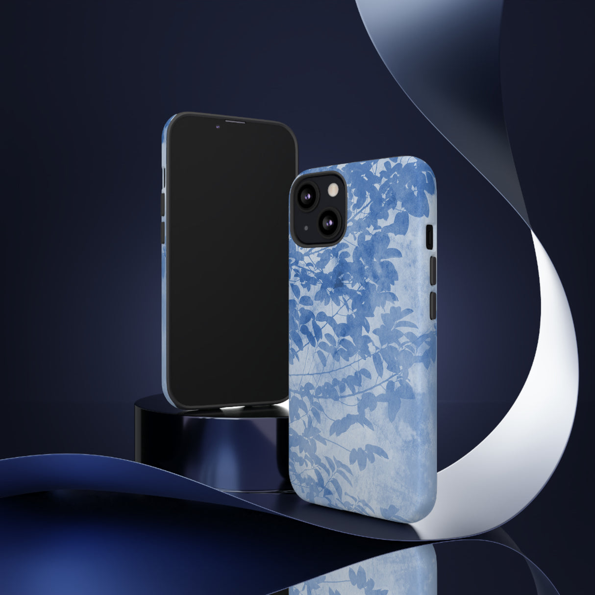 Blue Artistic - Protective Phone Case