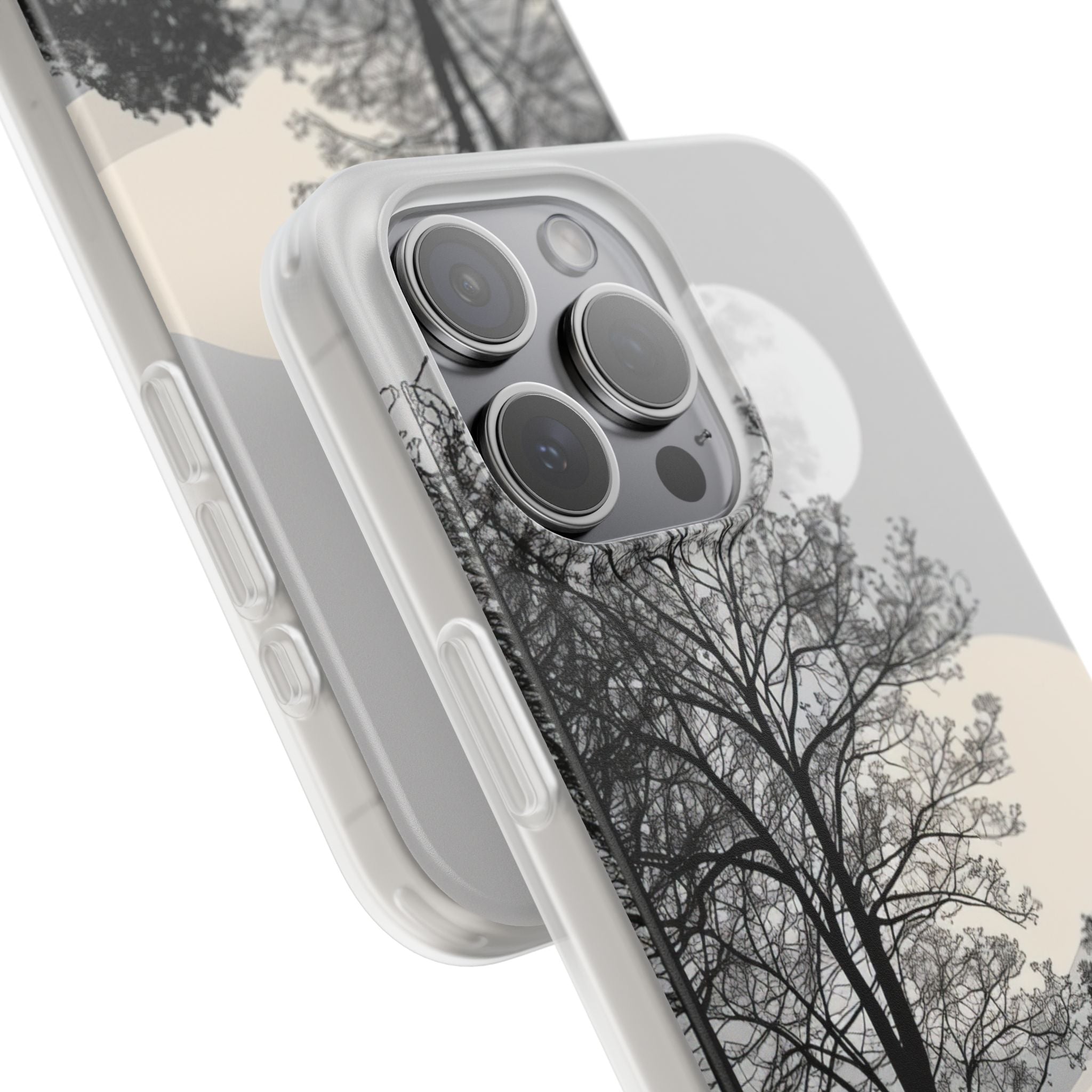 Moonlit Elegance | Flexible Phone Case for iPhone