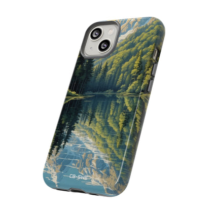 Mountain Peaks Reflect - iPhone Case
