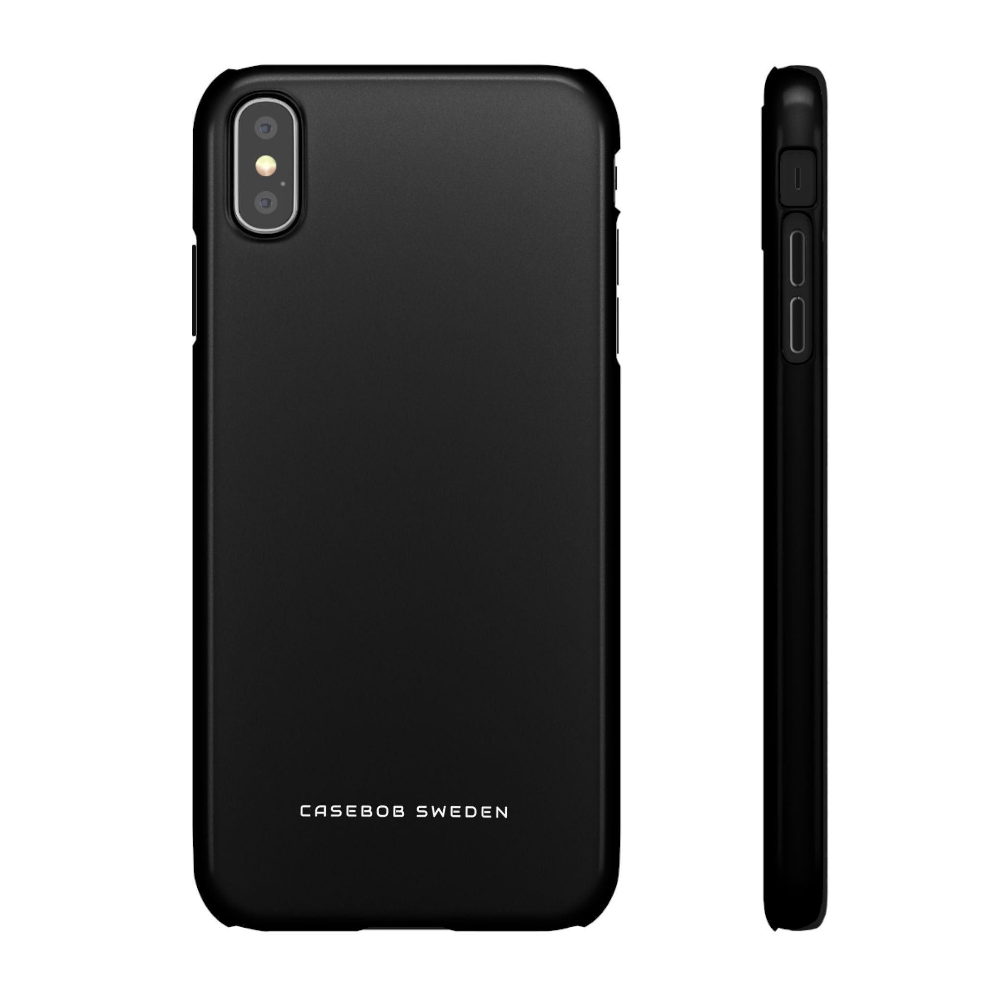 Black  iPhone X - Slim Phone Case