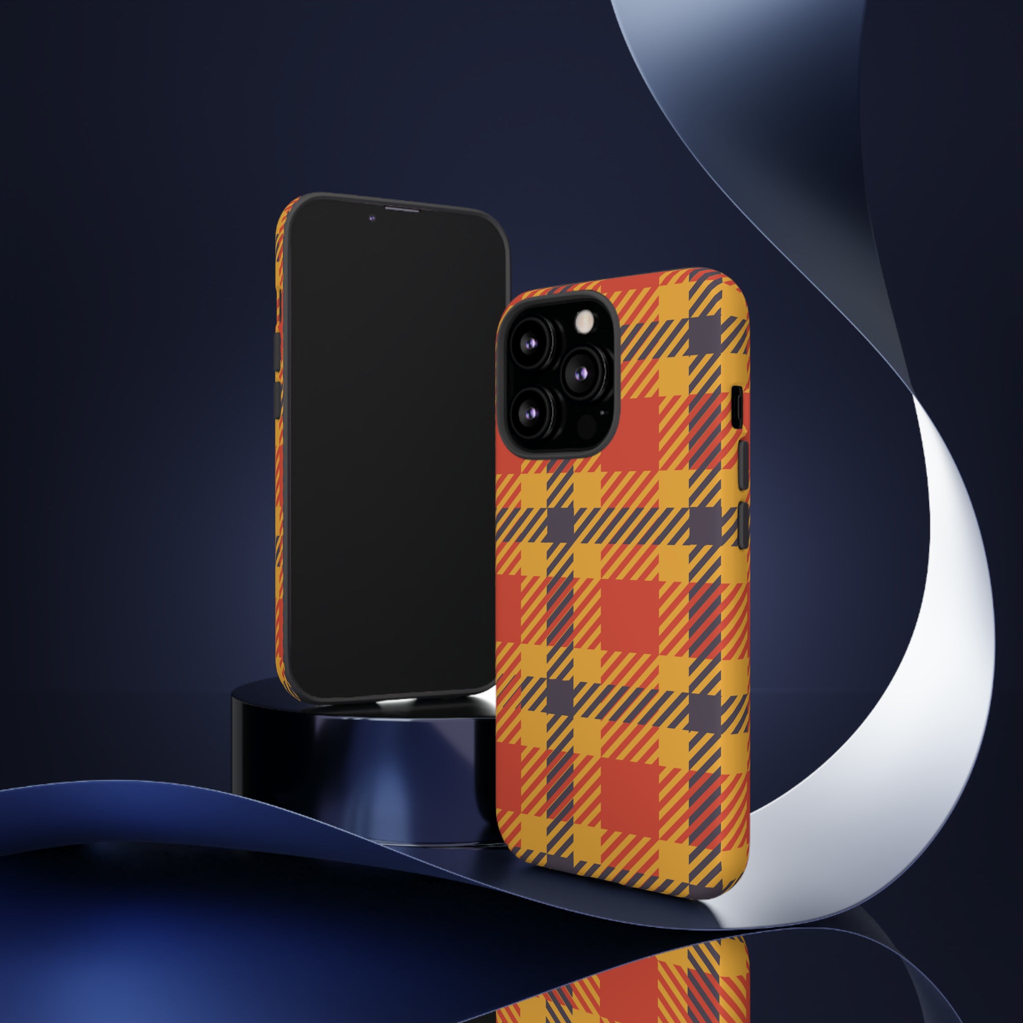 Orange Flannel - Protective Phone Case