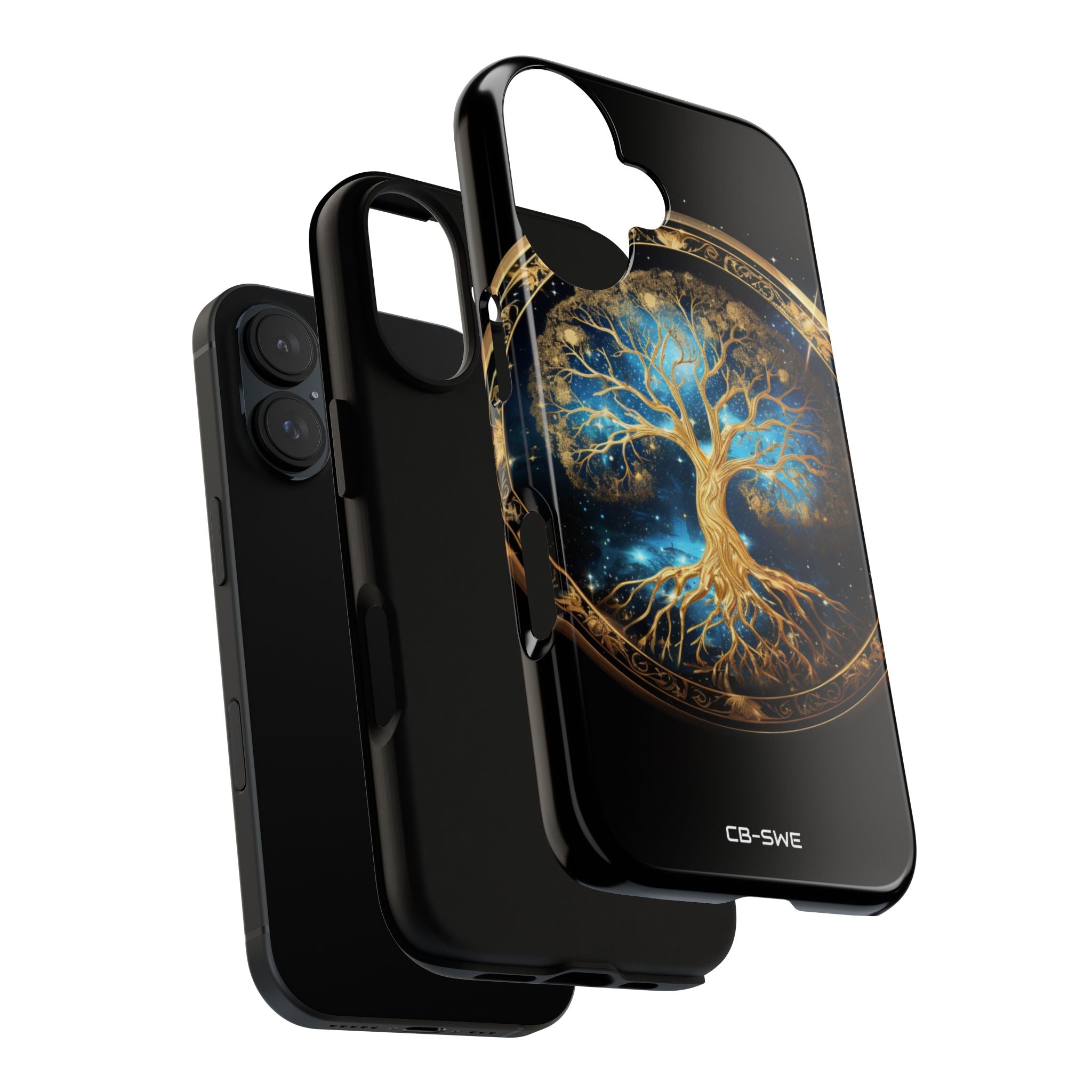 Cosmic Tree Radiance - iPhone Case
