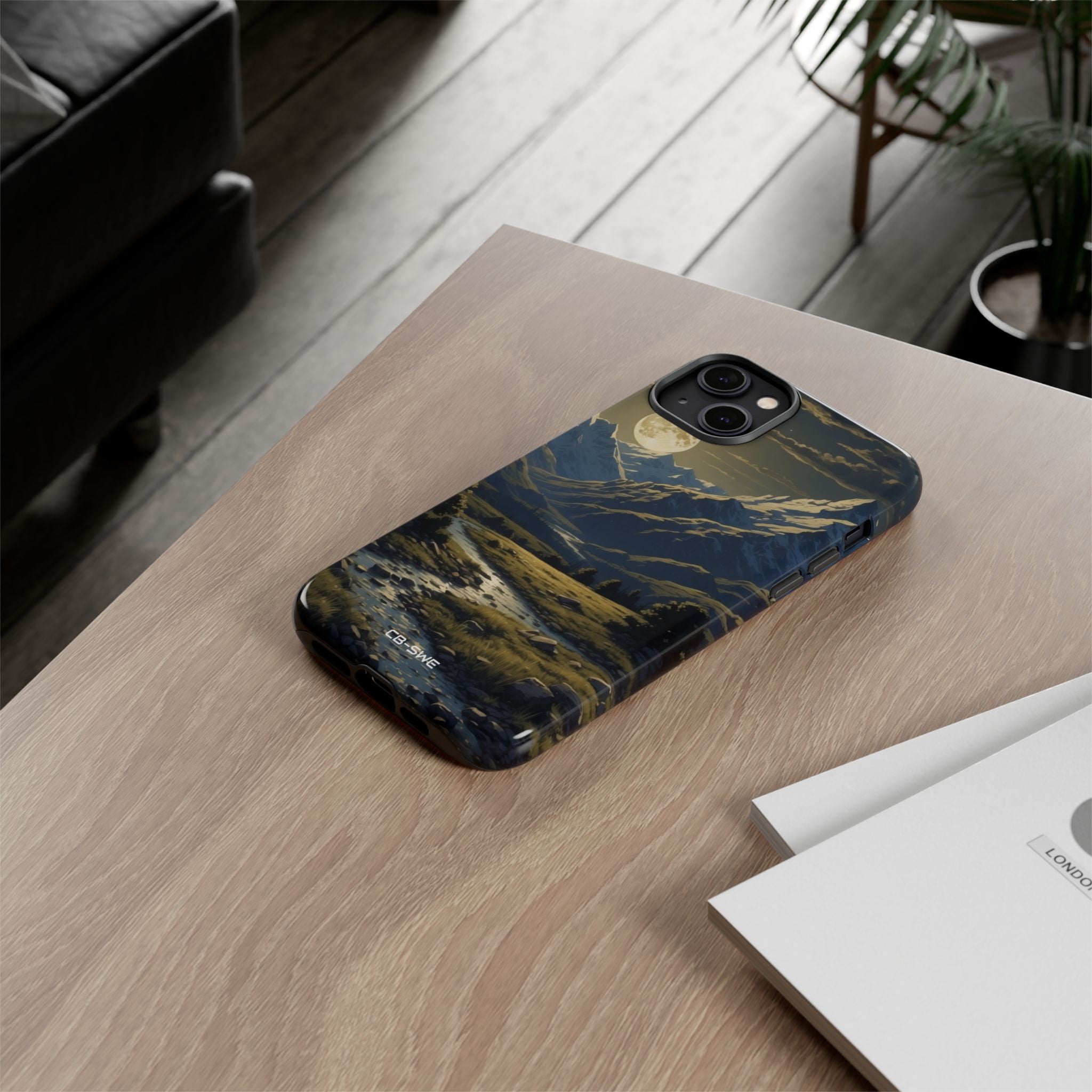 Moonlight Guides River - iPhone Case