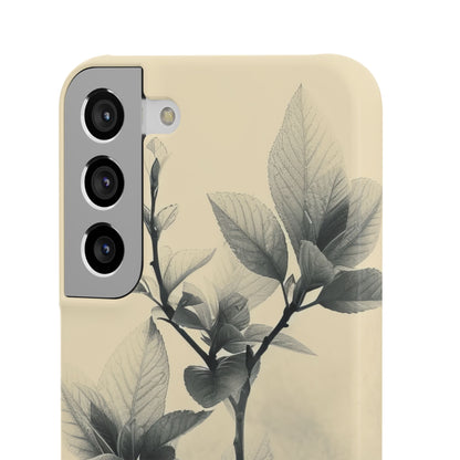 Beige Branch Art - Slim Samsung S22 Phone Case