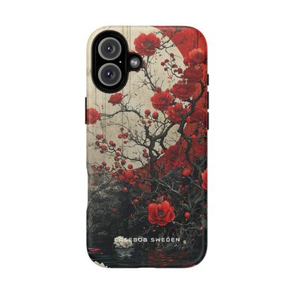 Zen Blossoms in Moonlight iPhone 16 | Tough+ Phone Case