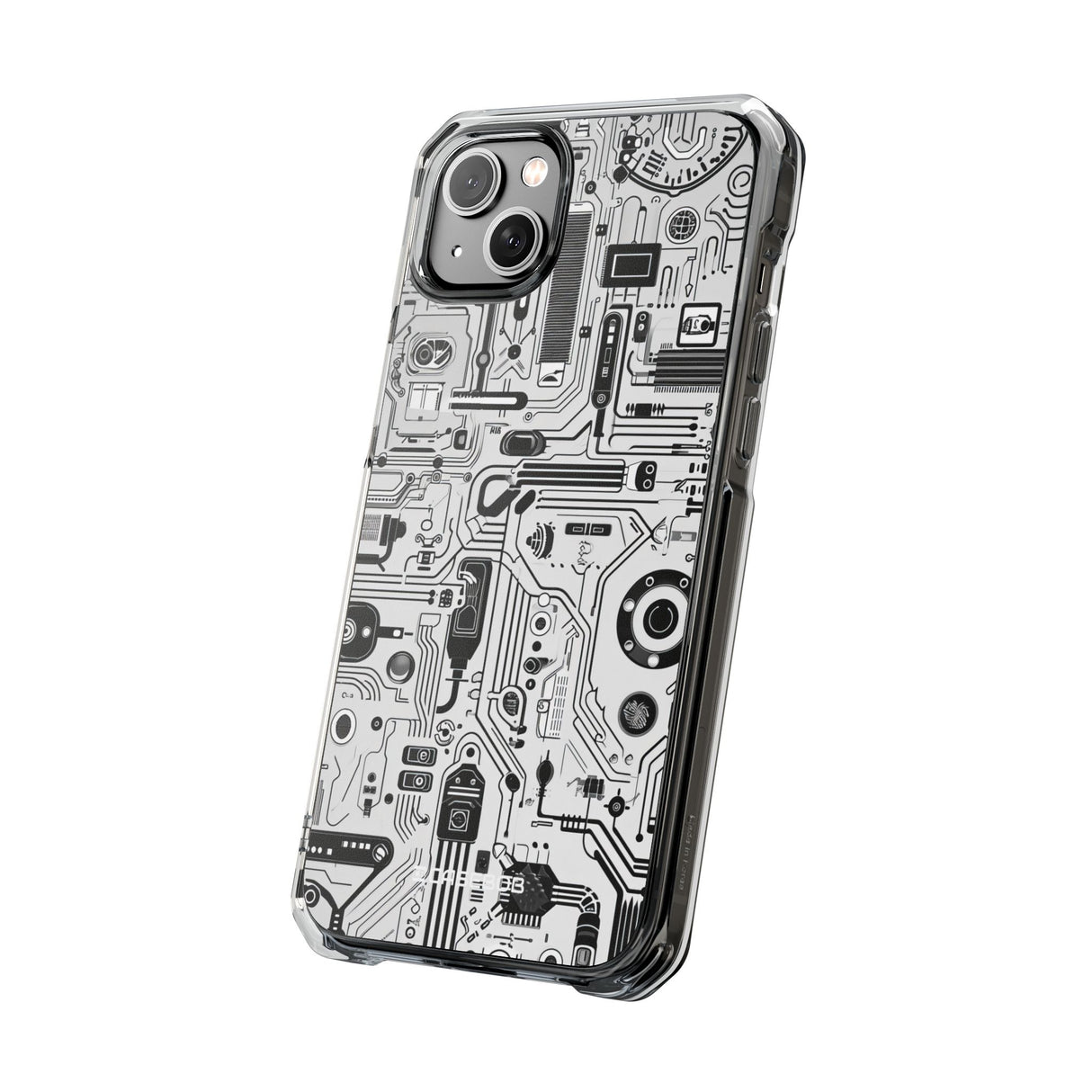 Circuit Innovation - Handyhülle für iPhone (Clear Impact - Magnetisch)