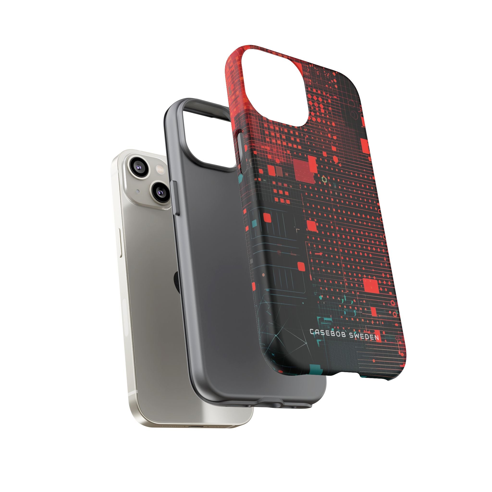 Gradient CyberFlux iPhone 14 - Tough Phone Case