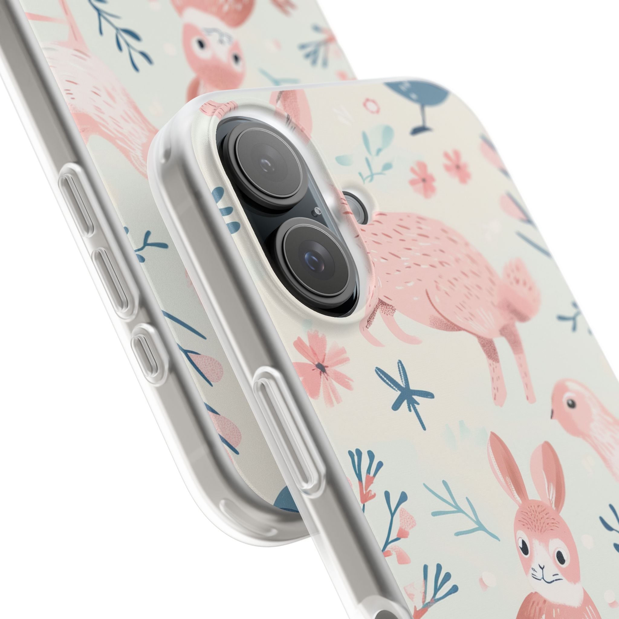 Pastel Whimsical Nature - Flexi iPhone 16 Phone Case