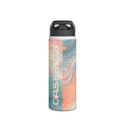 Celestial Waves - Stainless Steel Water Bottle