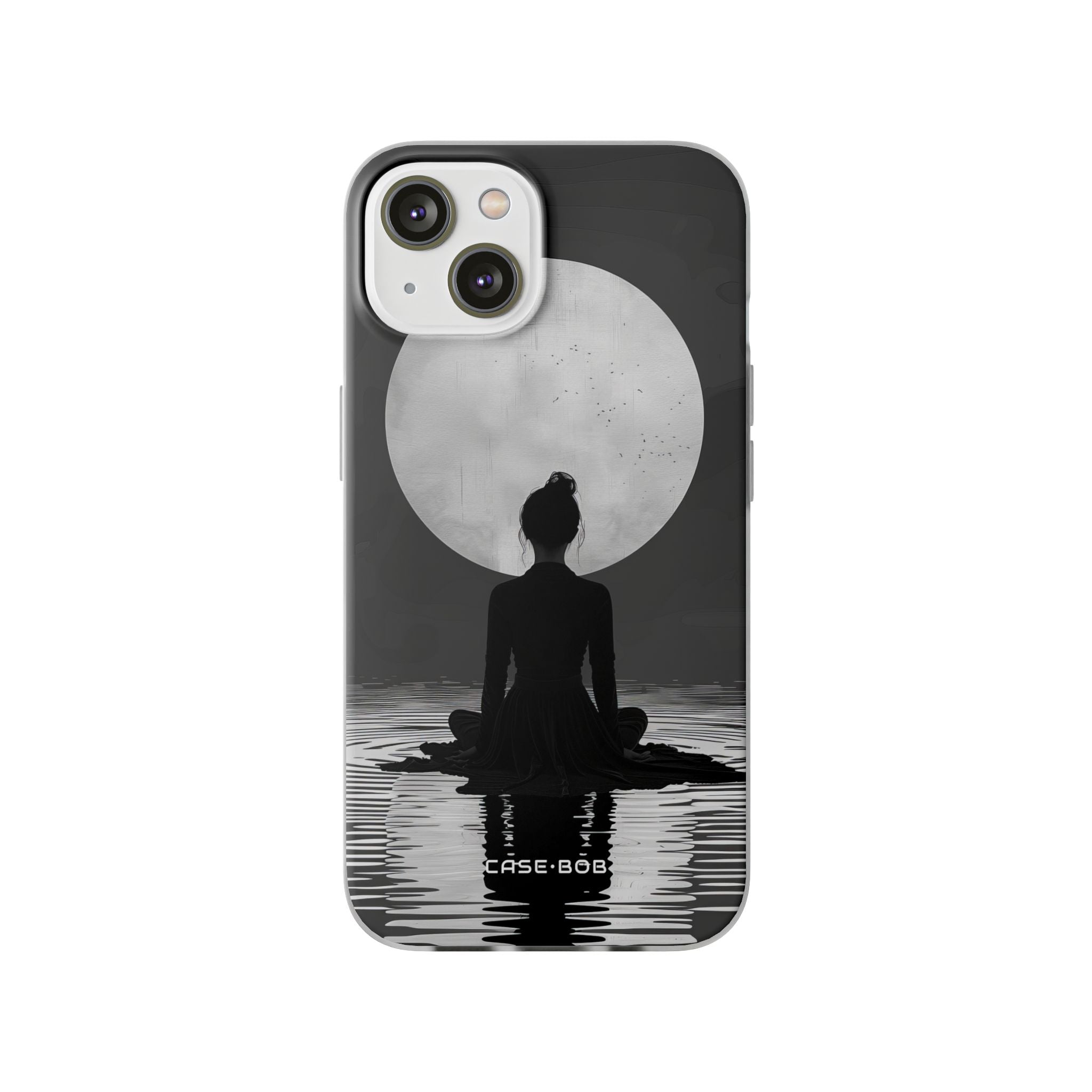 Silhouette Moonlight iPhone 14 Case - Soft