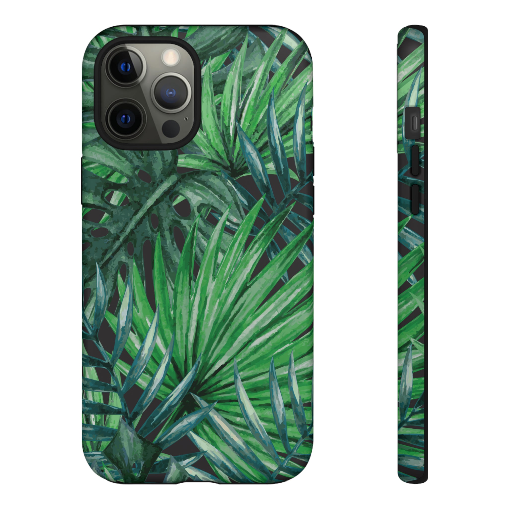 Watercolor Tropical Palm - Protective Phone Case