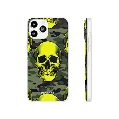 Neon Skull Camo iPhone 13 Pro Max - Soft
