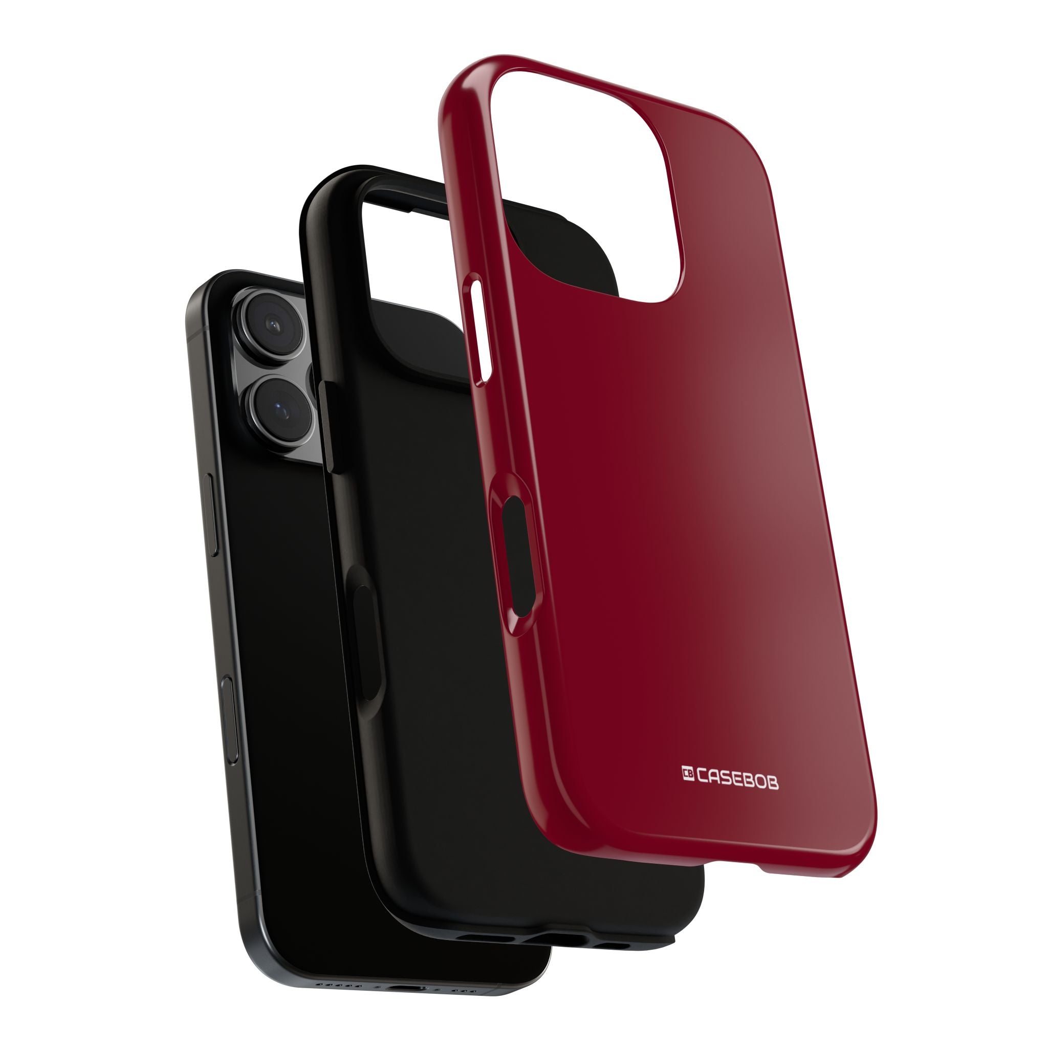 Burgundy Elegance: Minimalist Sophistication - for iPhone 16