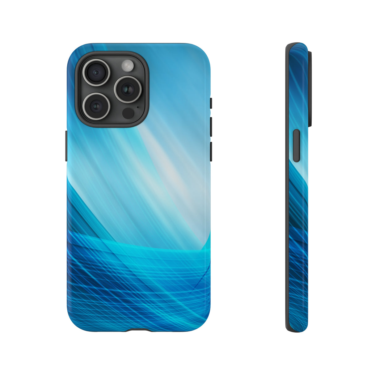 Abstract Blue - Protective Phone Case