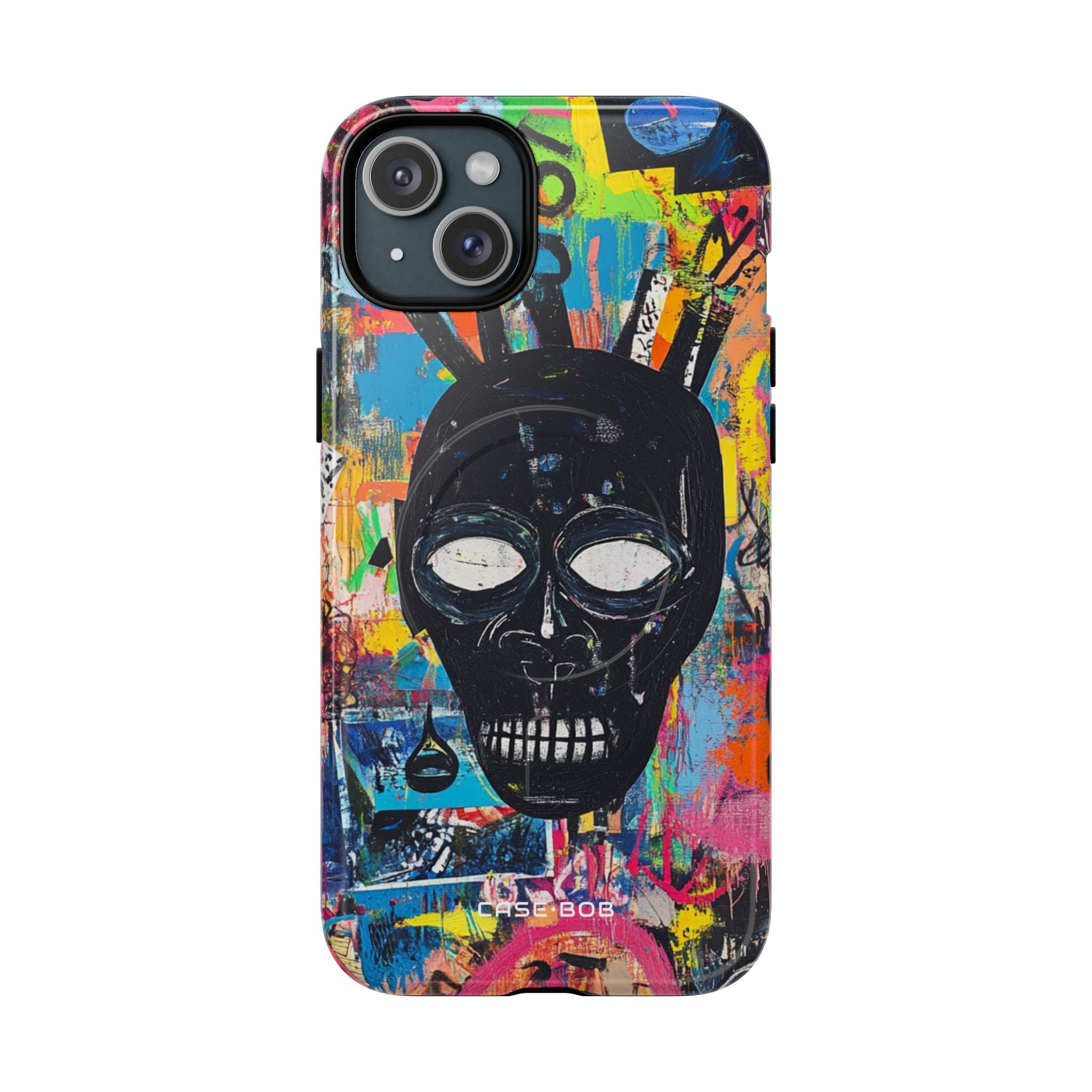 Skull Vortex iPhone 15 Plus Case - Tough+
