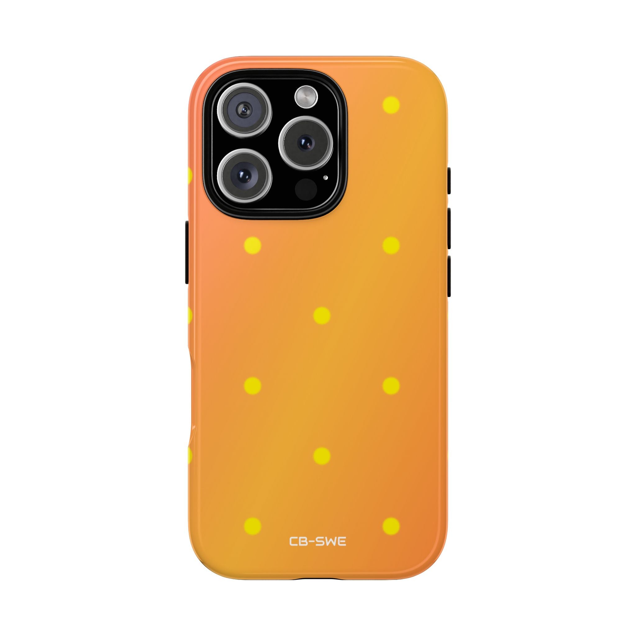 Sunset Dots Radiance - iPhone Case