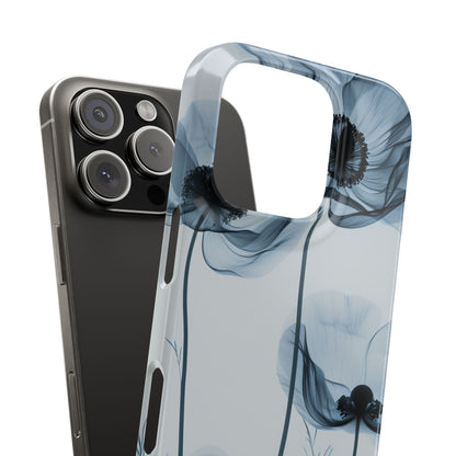 Ethereal X-Ray Flowers iPhone 16 - Slim Phone Case