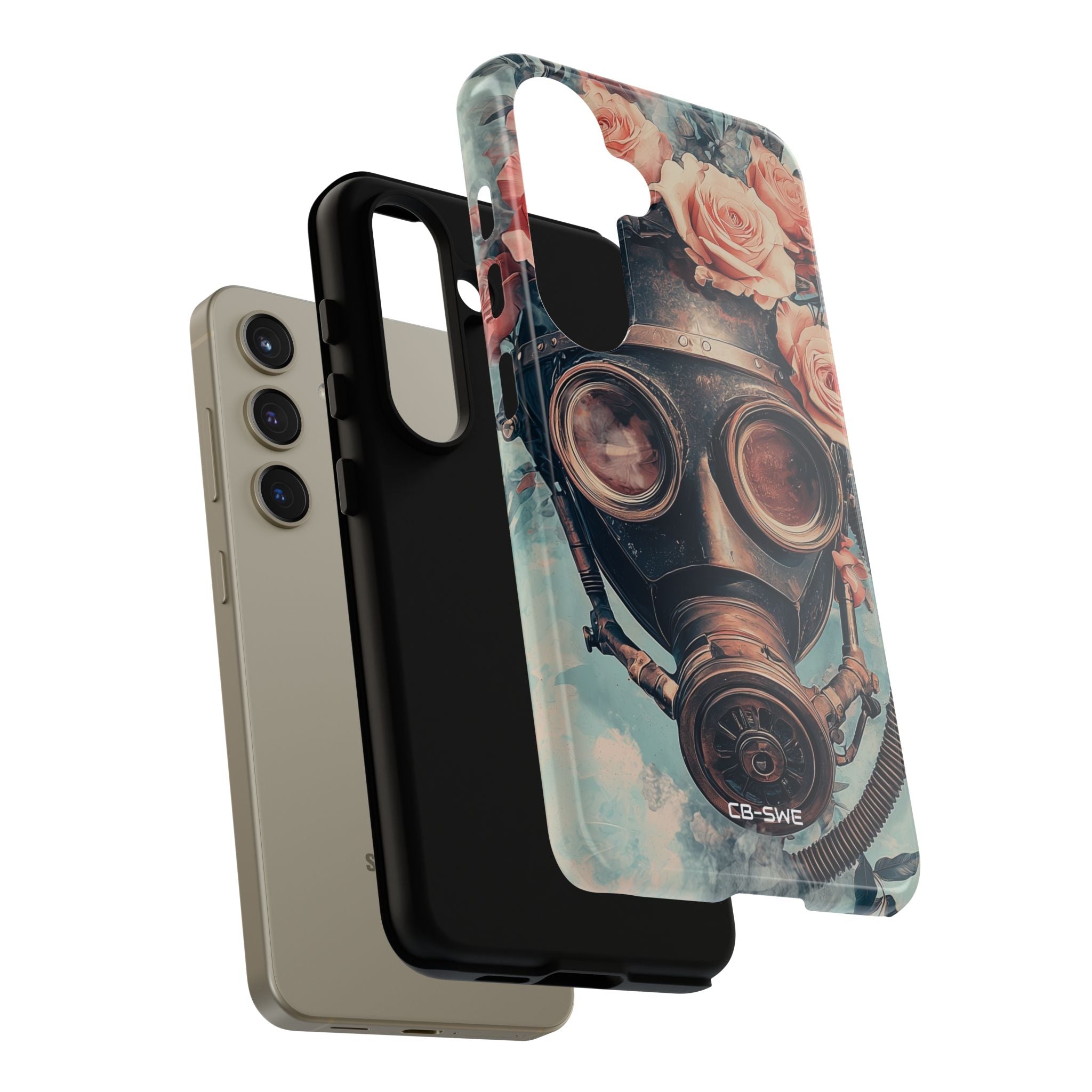 Roses Embrace Mask - Samsung Case