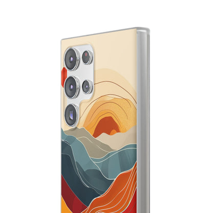 Sunset Waves | Flexible Phone Case for Samsung Galaxy