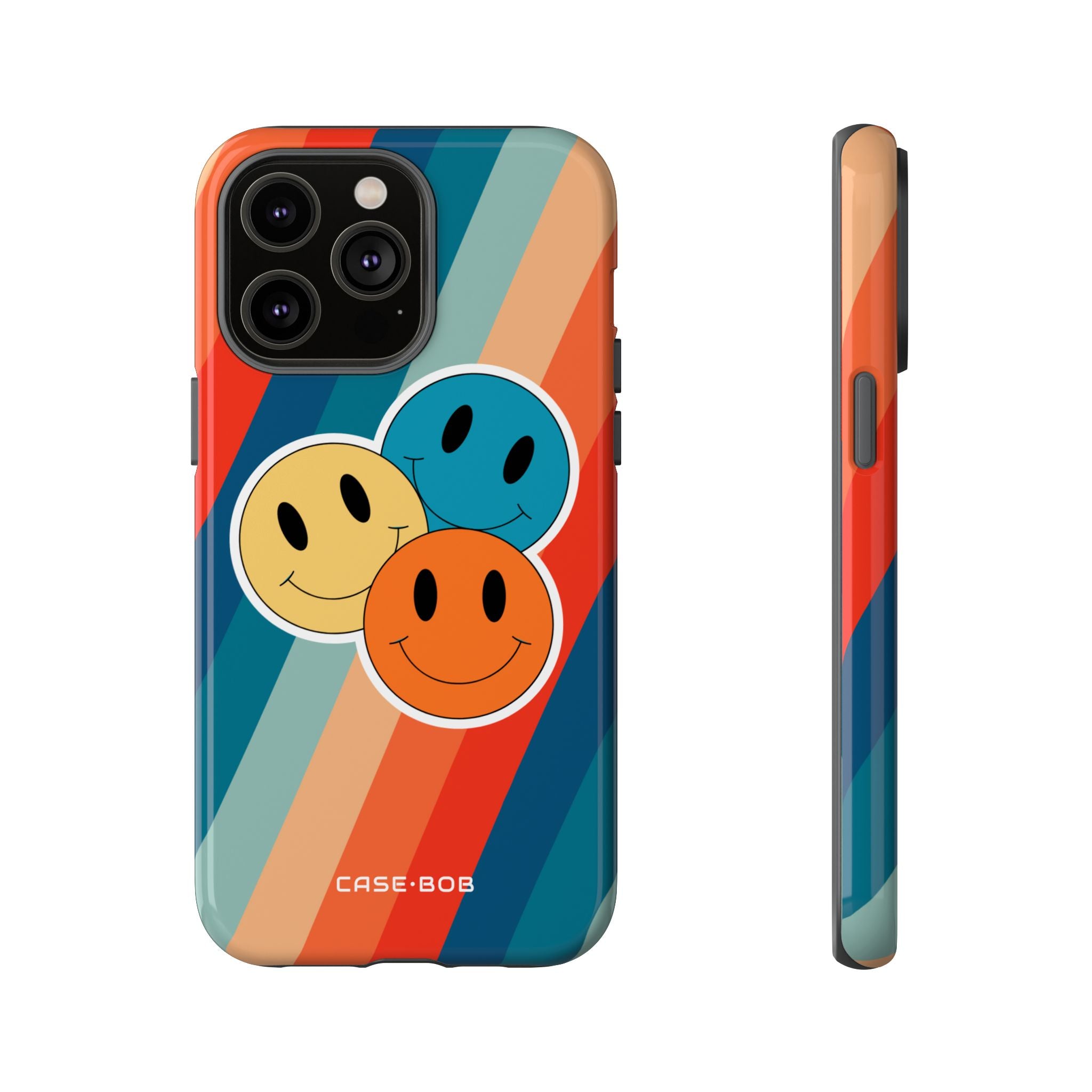 Triple Smile Breeze iPhone 14 Pro Max Case - Tough