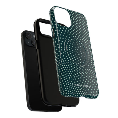 Teal Rippleflow iPhone 15 | Tough+ Phone Case