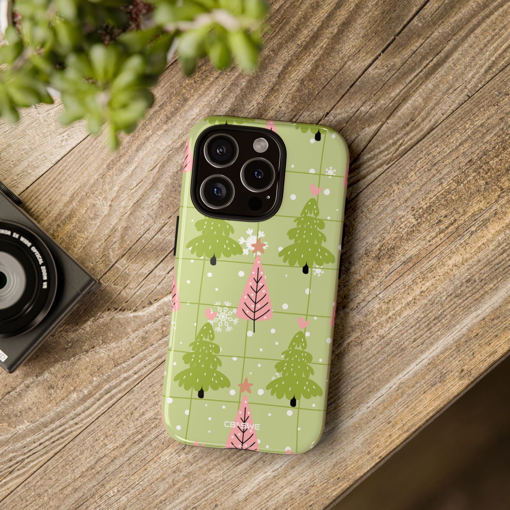 Whimsical Trees Dance - iPhone Case