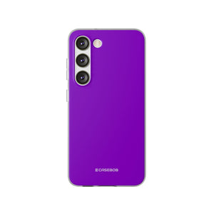 Dunkelviolett | Handyhülle für Samsung (Flexible Hülle)