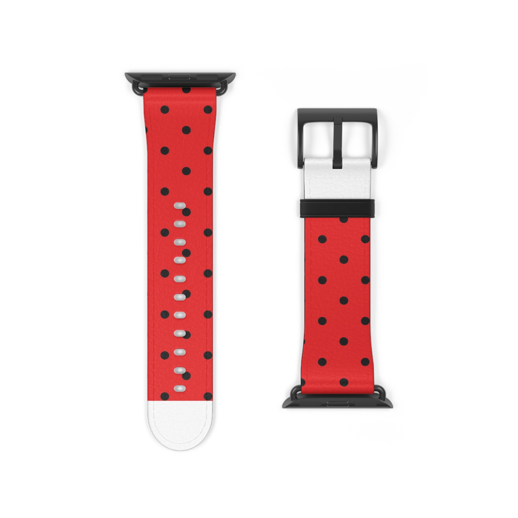Black Dot Grid - Watch Band
