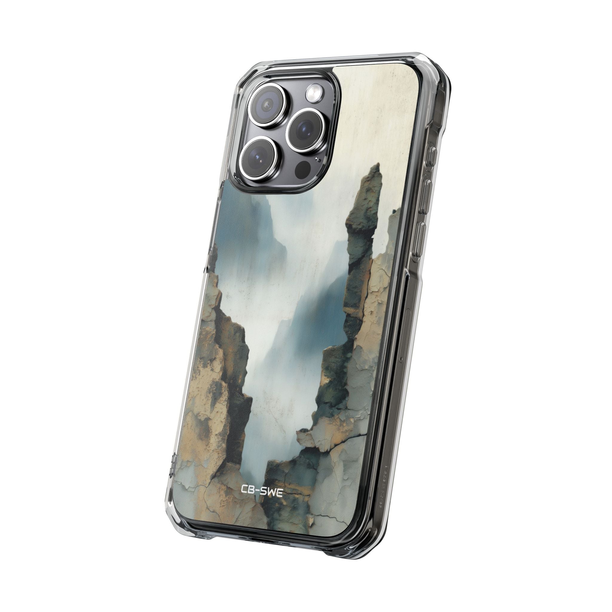 Cracks Frame Serenity iPhone Case - Impact